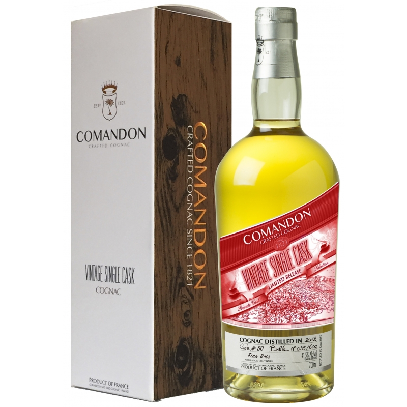 Vintage Single Cask 2012 Fins Bois Cognac Comandon Vintage Single Cask 2012 Fins Bois Cognac Comandon