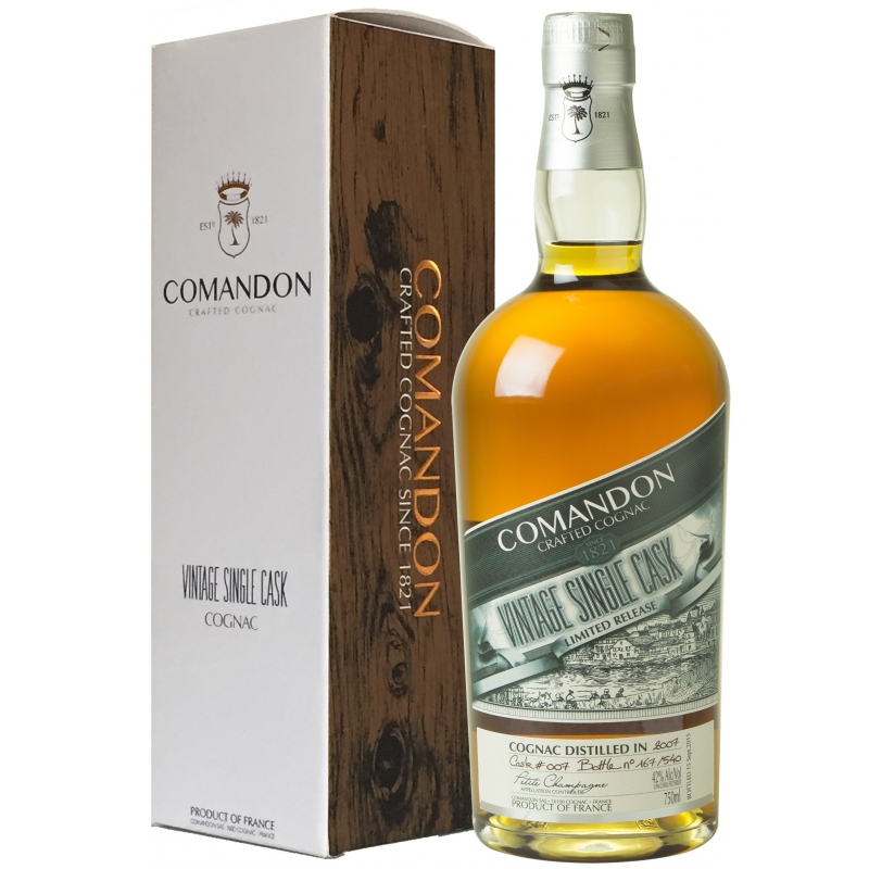Vintage Single Cask 2007 Petite Champagne Comandon Vintage Single Cask 2007 Petite Champagne Comandon