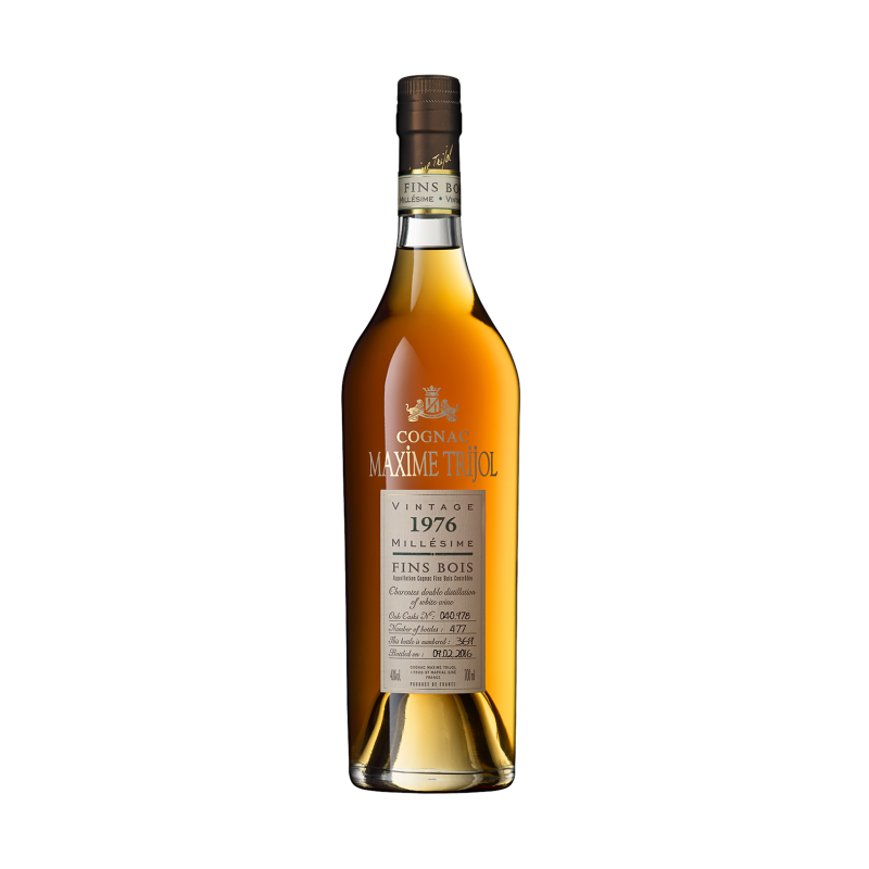 Millesime 1976 Fins Bois Cognac Maxime Trijol Millesime 1976 Fins Bois Cognac Maxime Trijol
