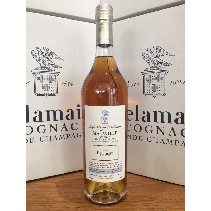 Single Vineyard Collection Malaville Fût N° 709-6040 Cognac Delamain Single Vineyard Collection Malaville Fût N° 709-6040 Cognac Delamain