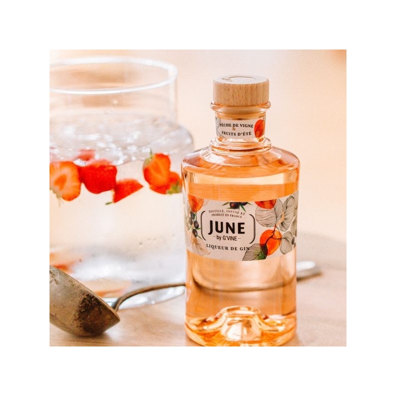 June By G'Vine Liqueur de Gin-Pêche June By G'Vine Liqueur de Gin-Pêche