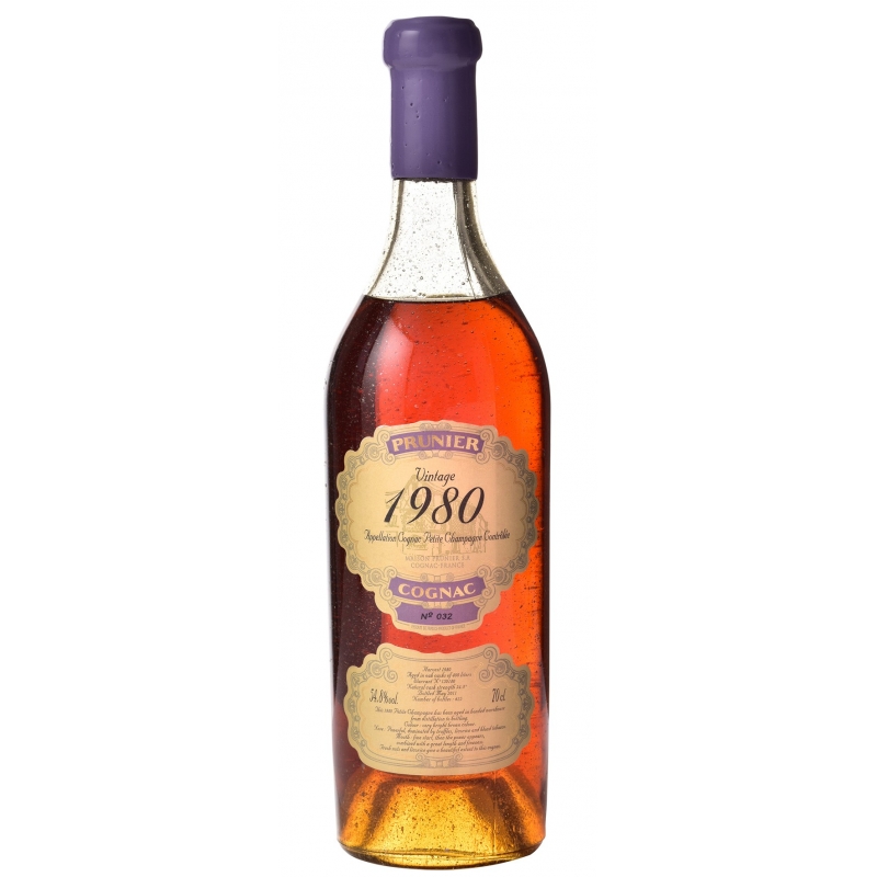 1980 Petite Champagne Cognac Prunier 1980 Petite Champagne Cognac Prunier