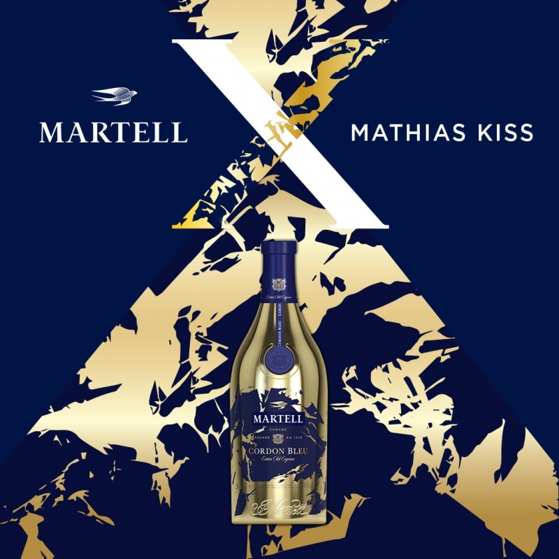 Cordon Bleu Mathias Kiss Edition Limitée Cognac Martell Cordon Bleu Mathias Kiss Edition Limitée Cognac Martell