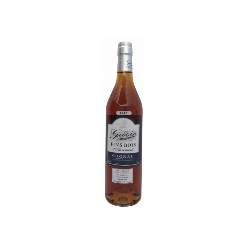 Millesime 2001Fins Bois d'Apremont Cognac Giboin Millesime 2001Fins Bois d'Apremont Cognac Giboin